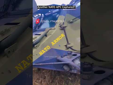 Russian Forces Capture Patria Pasi 6x6 APC!  #military #armoredvehicle