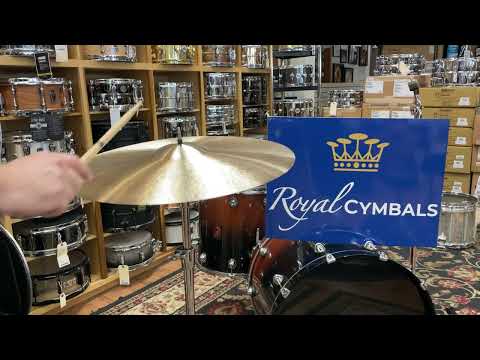 Cymbal Craftsman 19” Hand Made Crash Ride - 1718g image 7
