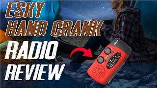 Esky Emergency Hand Crank Radio Review - How Effective Is It? [2024]