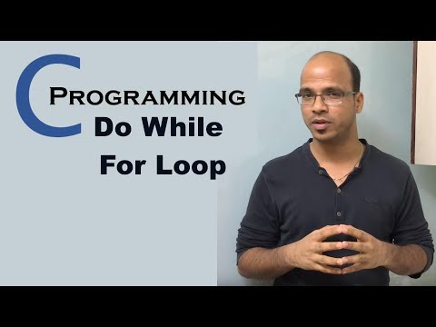 C Programming Tutorial part 10 Do While and For Loop