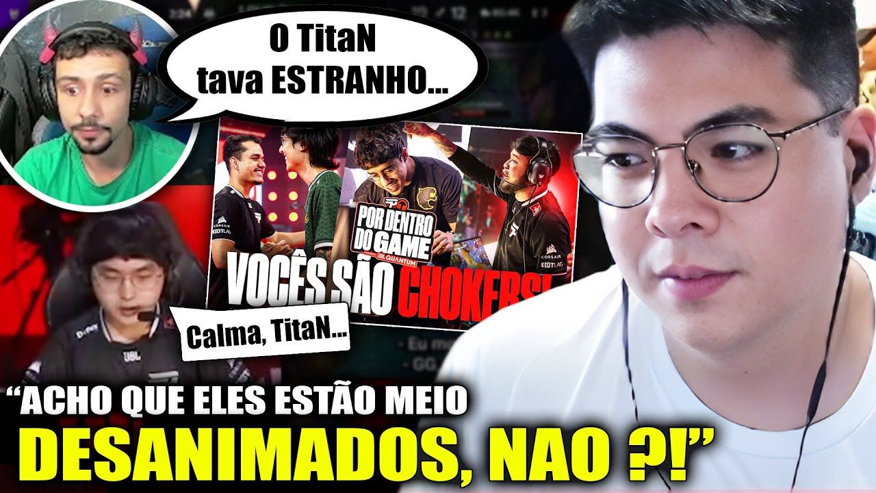 EsA e Brucer reagindo ao "Na Escuta" da Pain | Por Dentro do Game: PAIN x FURIA & LOUD