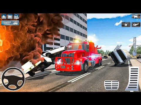 Fire Truck Flying & Driving Simulator 2021 - Fire Fighting Games - Android Gameplay