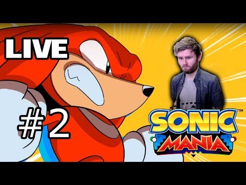 Sonic Mania Live: 100% Knuckles Playthrough - Part 2
