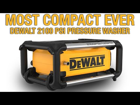 DeWalt Compact Pressure Washer | DWPW2100 Review