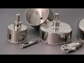 Miniatura vídeo do produto Serra Copo Diamantada para Porcelanato 70mm - Cortag - 60883 - Unitário