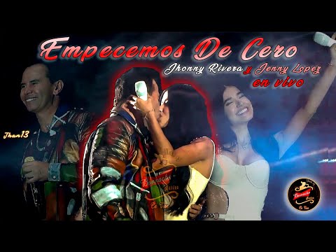 Jhonny Rivera & Jenny Lopez Cantan Empecemos De Cero Con Beso Incluido 👩‍❤️‍💋‍👨 (En ViVo)🥂