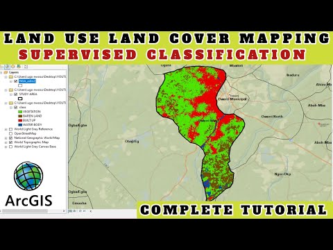 Creating Land Use Land Cover Map in ArcGIS (2) || Start to Finish in 2025