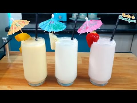 3 TIPOS DE BATIDAS/ DRINKS PARA FAZER NAS SUAS FESTAS DE FIM DE ANO