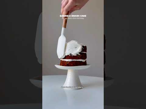 baby's first birthday smash cake #momlife