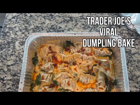 Viral Trader Joe's One-Pan Dumpling Bake