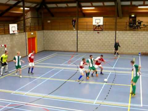 Beslissende doelpunt bekerwedstrijd BZV/Hommersen 5