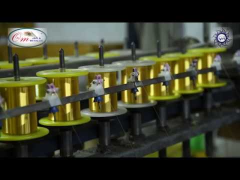 Golden cotton embroidery diamond dori, packaging type: reel