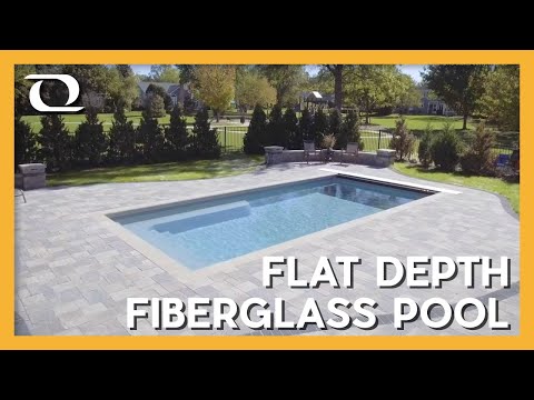 Lil Bob (Diamond) | Flat Depth Fiberglass Pool Design | Thursday Pools