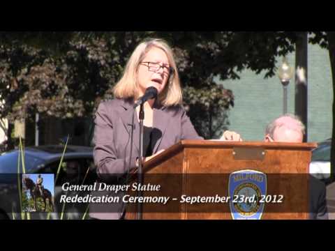 General Draper Statue Rededication Ceremony