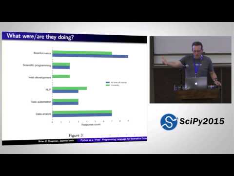 Python as a First Programming Language for Biomedical Scientists | SciPy 2015 | Jeannie Irwin