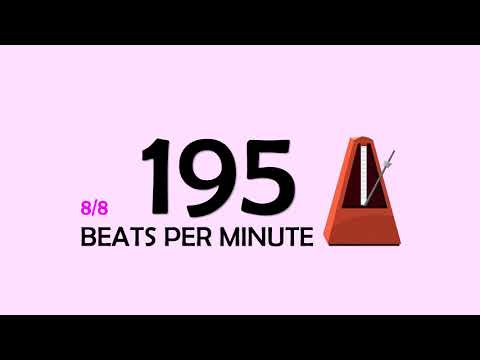 195 BPM 8/8 Metronome