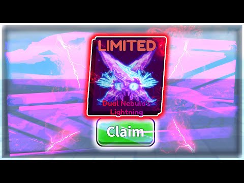 How To Get The NEBULAS LIGHTNING SWORD  For FREE In BLADE BALL?!