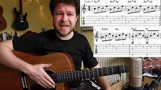 Russians - Sting - Tutorial for acoustic guitar and voice