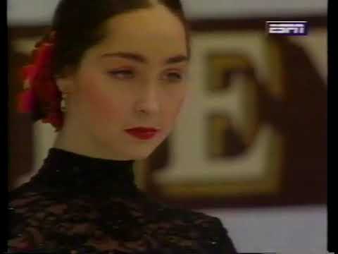 1995 European Championships (ESPN) - Free Dance - Anjelika Krylova & Oleg Ovsiannikov RUS