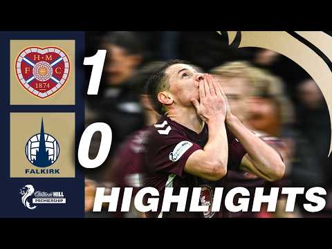 Heart of Midlothian 1 - 0 Falkirk | HIGHLIGHTS | William Hill Premiership