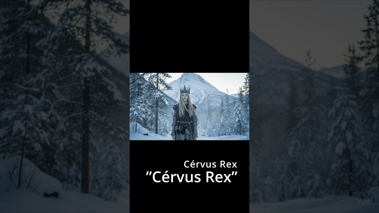 Cérvus Rex- "Cérvus Rex"(short) #artmusic#Shorts #NewMusic #Cinematic #Storytelling
