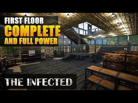 Factory FIRST FLOOR Done | Base Building | The Infected Gameplay | S4 EP8
