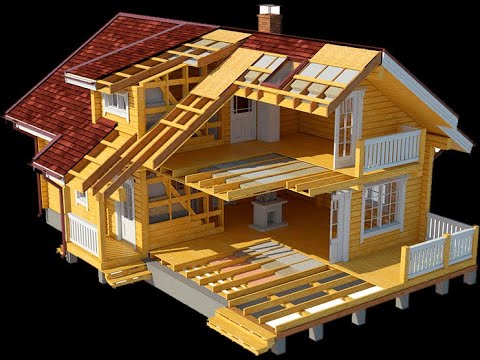 Dřevěný dům │ Dřevěné domy │ Výroba dřevěných domů │ Stavba dřevěných domů