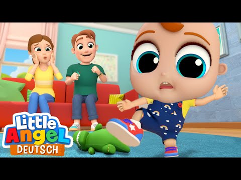 Meine ersten Schritte | Klein Joni lernt laufen | Little Angel Deutsch - Kinderlieder