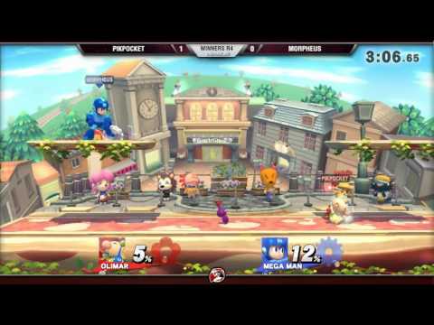 VS Weekly 3/16/17 - Winners R4 - PikPocket (Olimar) vs. Morpheus (Megaman) - Smash 4