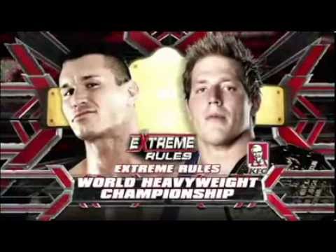 WWE Extreme Rules 2010 match card