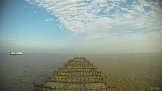preview picture of video 'Time-lapse (60fps): down the Yangtze River [4K / UHD]'