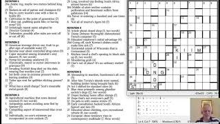 Safe-cracking By Kea: The Best Crossword Ever? (Full Version)
