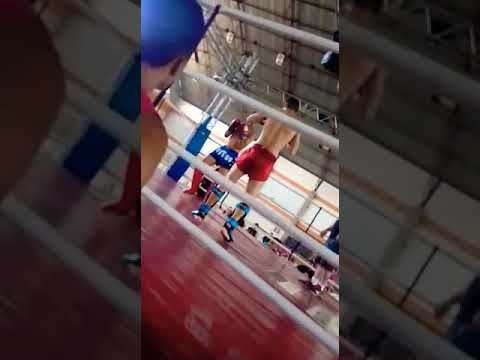 VII COMBAT - Santa Maria RS - 16/12/2017 Leonardo da Silva, calção azul VS Luan Mendonça