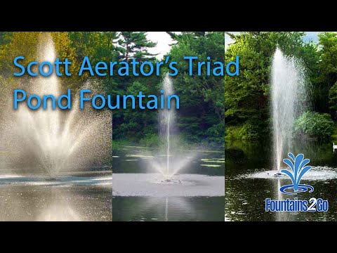The Triad Fountain by Scott Aerator