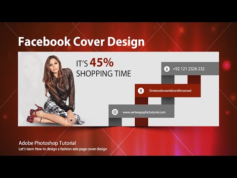 How to Create Professional Facebook Cover Photo in Photoshop CC Vertex Graphic