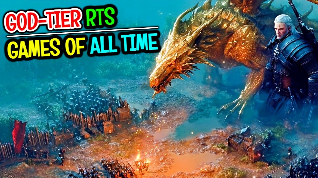 Top 25 GOD-TIER Real-Time Strategy (RTS) Games of All Time