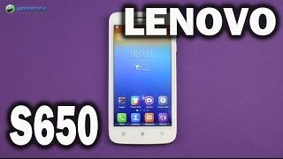 Lenovo S650 (White) - відео 7