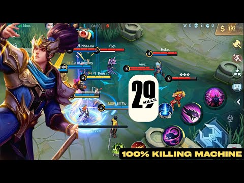 Zilong 29 Kills Savage 🔥 | Unstoppable Classic Gameplay | Mobile Legends