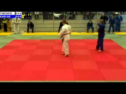 Judo U21 SM 2014: M21-73: TIMONEN - KAPLAS