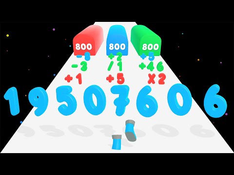 Number Race 3D - Number Master (Freeplay, 1st)