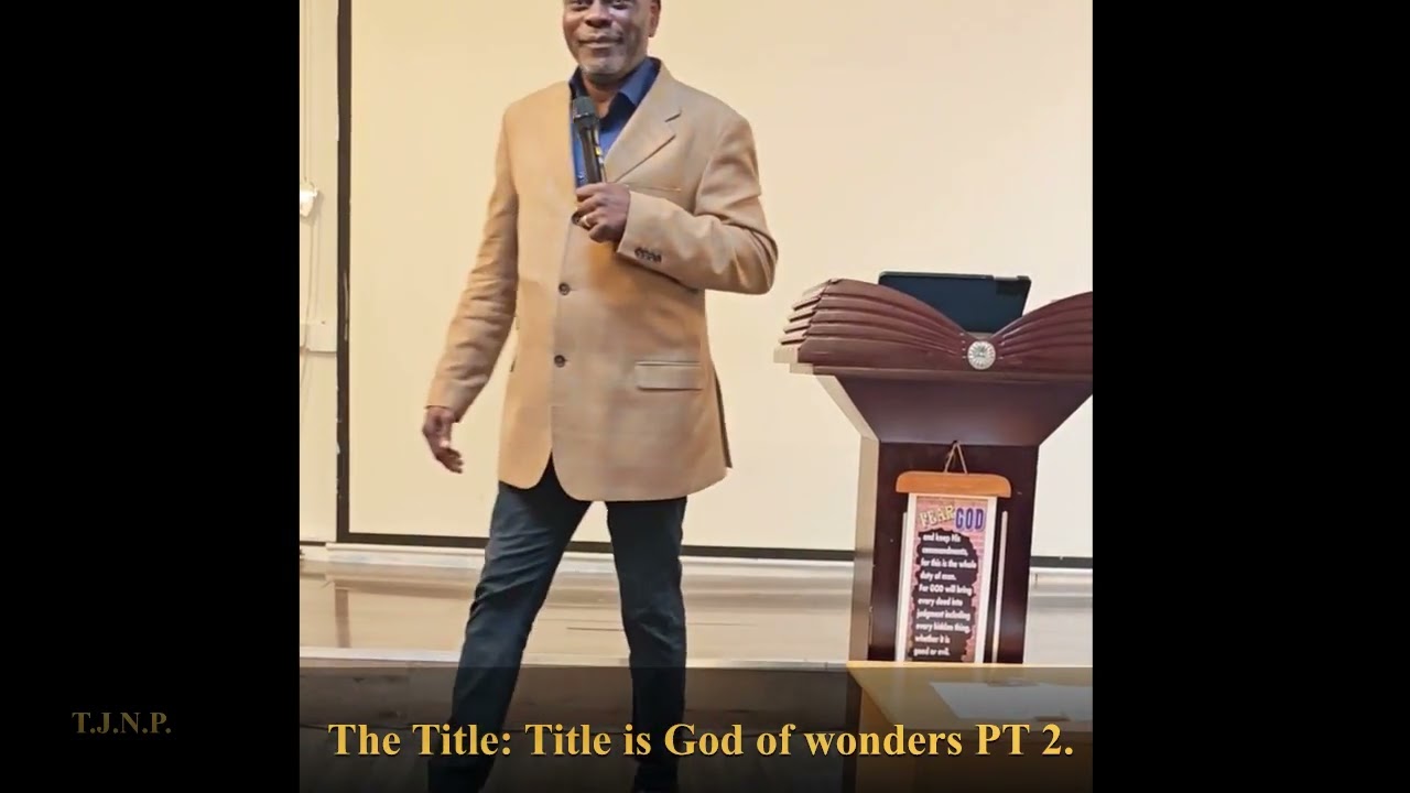 Pastor John  Akeem Shomade  -God of wonders PT 2. -Agapeo Love I -nternational Ministries