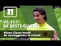 Alleen Zlatan krijgt de verslaggevers zo aan het lachen! ?