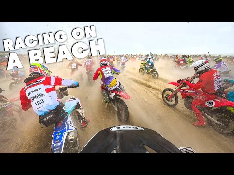 Insane POV from the 2024 Enduropale: Beach Chaos & Carnage!