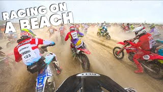 Insane POV from the 2024 Enduropale: Beach Chaos & Carnage!
