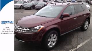 preview picture of video '2007 Nissan Murano Statesville NC Charlotte, NC #F33528A'