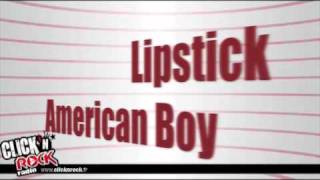 Lipstick - American Boy - Estelle Cover - En Live sur Click N' Rock