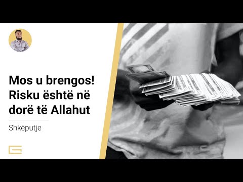 Mos u brengos! Risku është në dorë të Allahut - Hoxhë Enes Goga