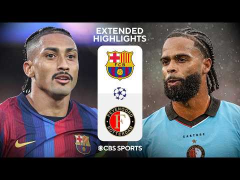 Barcelona vs. Feyenoord: Extended Highlights | UCL League Phase MD 1 | CBS Sports Golazo