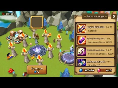 Summoner's War - Legendary Scroll from World Boss!!!