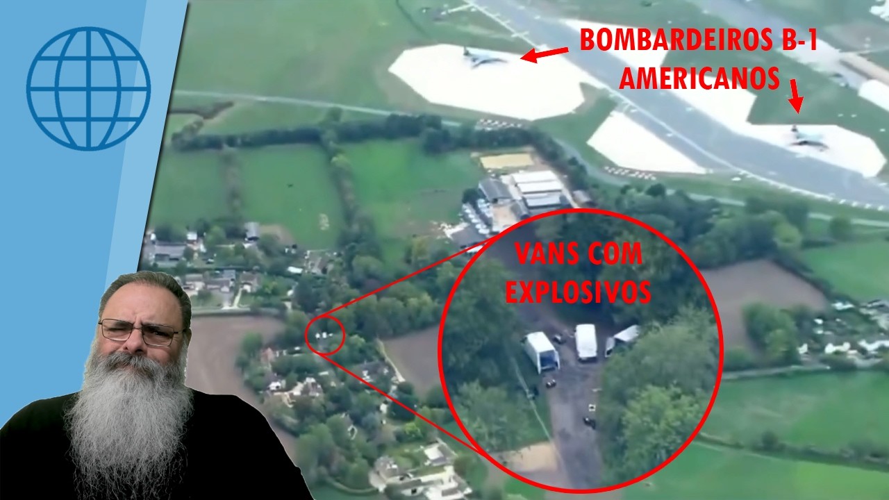 TENTATIVA de ATAQUE TERRORISTA na BASE AÉREA de FAIRFORD na INGLATERRA, base dos B-1 AMERICANOS